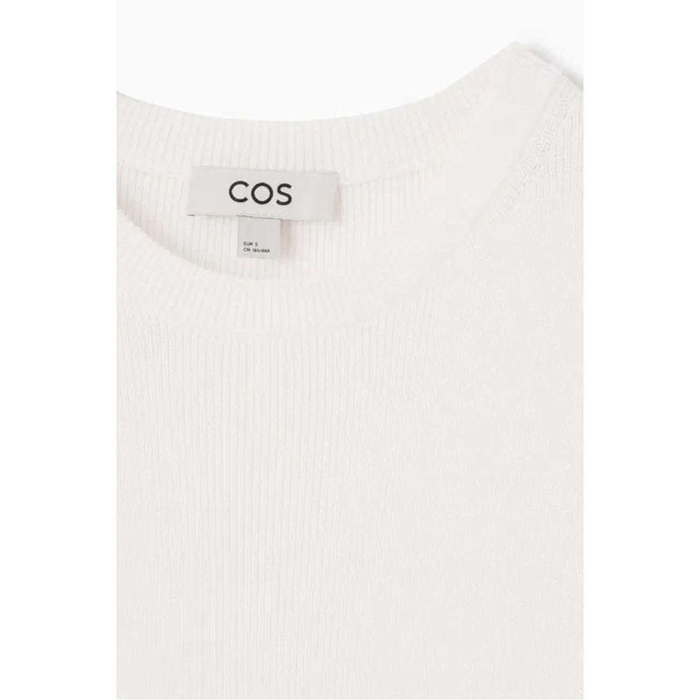 COS ~Ribbed-Knit Mini Dress (NWT) - Picture 6 of 13